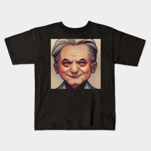 George Soros | Comics style Kids T-Shirt